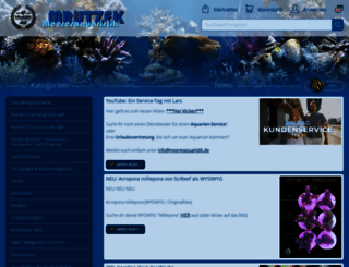 shop-meeresaquaristik.de screenshot