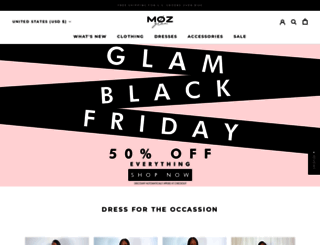 shop-moz-glam.myshopify.com screenshot