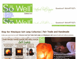 shop-natural-salt-lamps.com screenshot