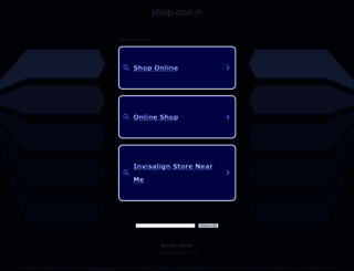 shop-onn.in screenshot