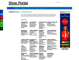shop-portal.org screenshot
