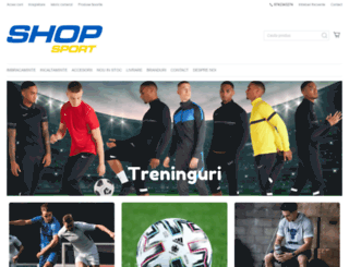 shop-sport.ro screenshot