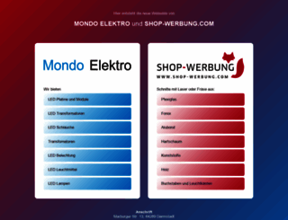 shop-werbung.com screenshot