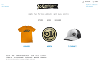 shop.21st-amendment.com screenshot
