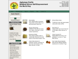 shop.agbangakarite.com screenshot