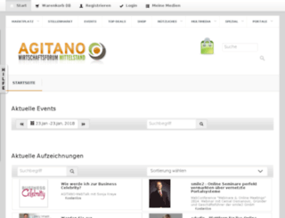 shop.agitano.com screenshot