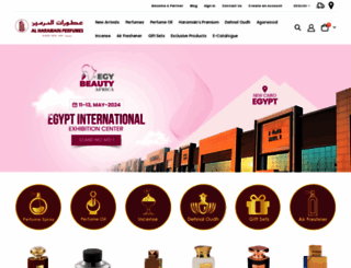 shop.alharamainperfumes.com screenshot