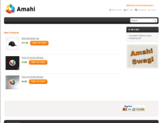 shop.amahi.org screenshot