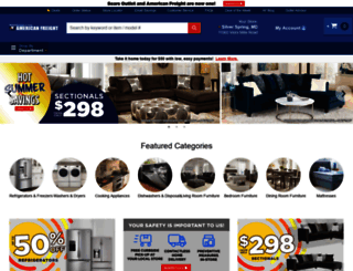 shop.americanfreight.com screenshot