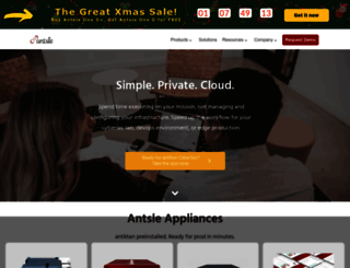 shop.antsle.com screenshot