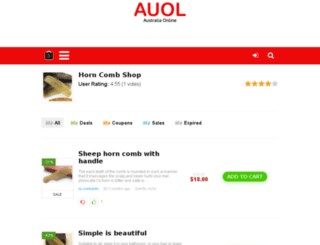 shop.auol.com.au screenshot
