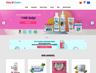 shop.babychakra.com screenshot