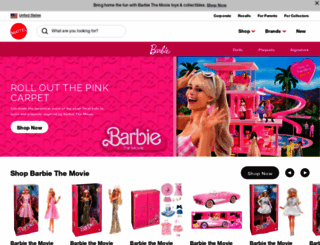 shop.barbie.com screenshot