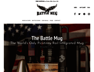 shop.battlemug.com screenshot