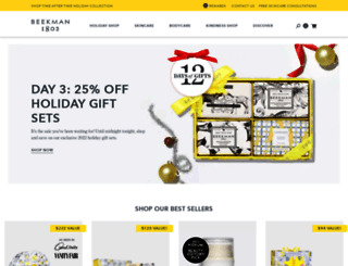 shop.beekman1802.com screenshot