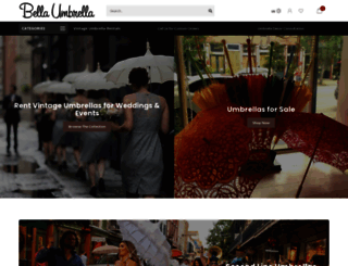 shop.bellaumbrella.com screenshot
