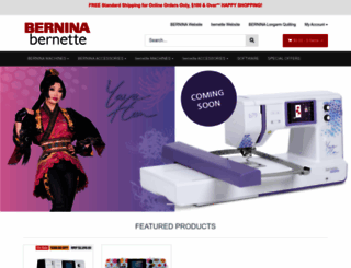 shop.bernina.com.au screenshot