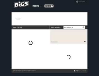 shop.bigs.com screenshot