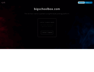 shop.bigschoolbox.com screenshot