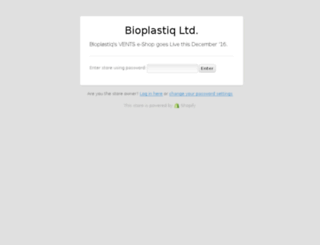 shop.bioplastiqvents.com screenshot
