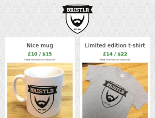 shop.bristlr.com screenshot