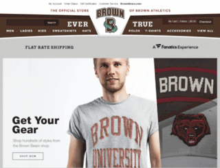 shop.brownbears.com screenshot