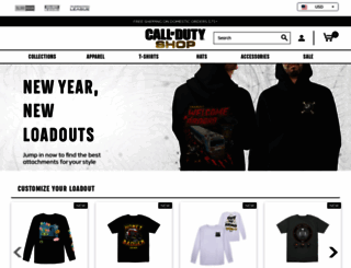 shop.callofduty.com screenshot