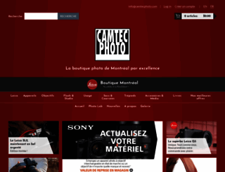 shop.camtecphoto.com screenshot