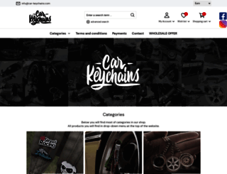 shop.car-keychains.com screenshot