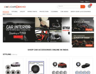shop.cardekho.com screenshot
