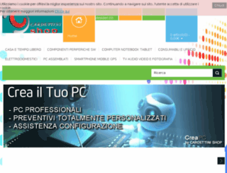 shop.cardettini.com screenshot