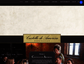 shop.castellodiamorosa.com screenshot