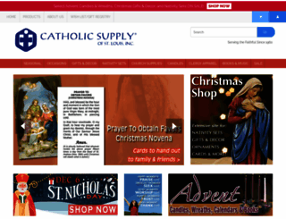 shop.catholicsupply.com screenshot