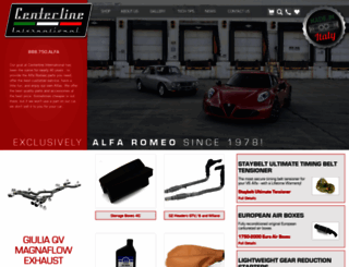Access shop.centerlinealfa.com. Centerline International - Alfa Romeo Parts  & Accessories