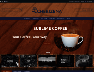 shop.cherizena.co.uk screenshot