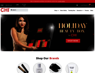shop.chi.com screenshot