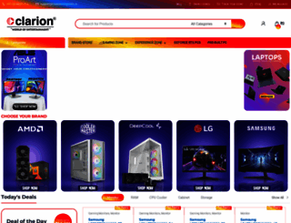shop.clarioncomputers.in screenshot