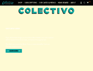 shop.colectivocoffee.com screenshot