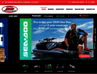 shop.coronamotorsports.com screenshot