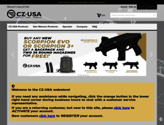 shop.cz-usa.com screenshot