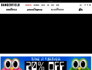 shop.dangerfield.com.au screenshot