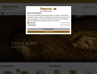 shop.degussa-goldhandel.de screenshot