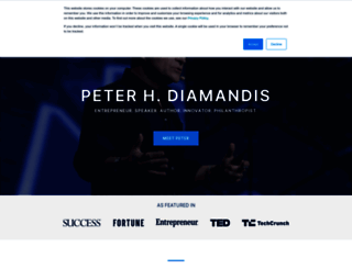 shop.diamandis.com screenshot