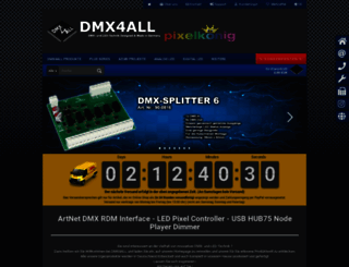 shop.dmx4all.de screenshot