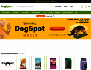 shop.dogspot.in screenshot