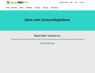 shop.domainrightnow.com screenshot