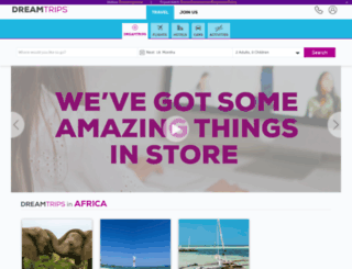 shop.dreamtrips.com screenshot