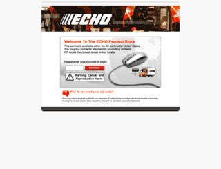 shop.echo-usa.com screenshot