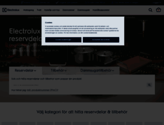 shop.electrolux.se screenshot