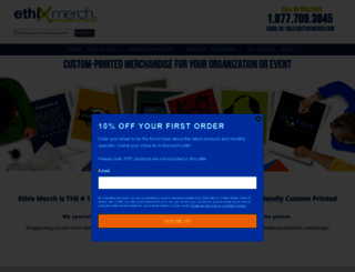 shop.ethixmerch.com screenshot